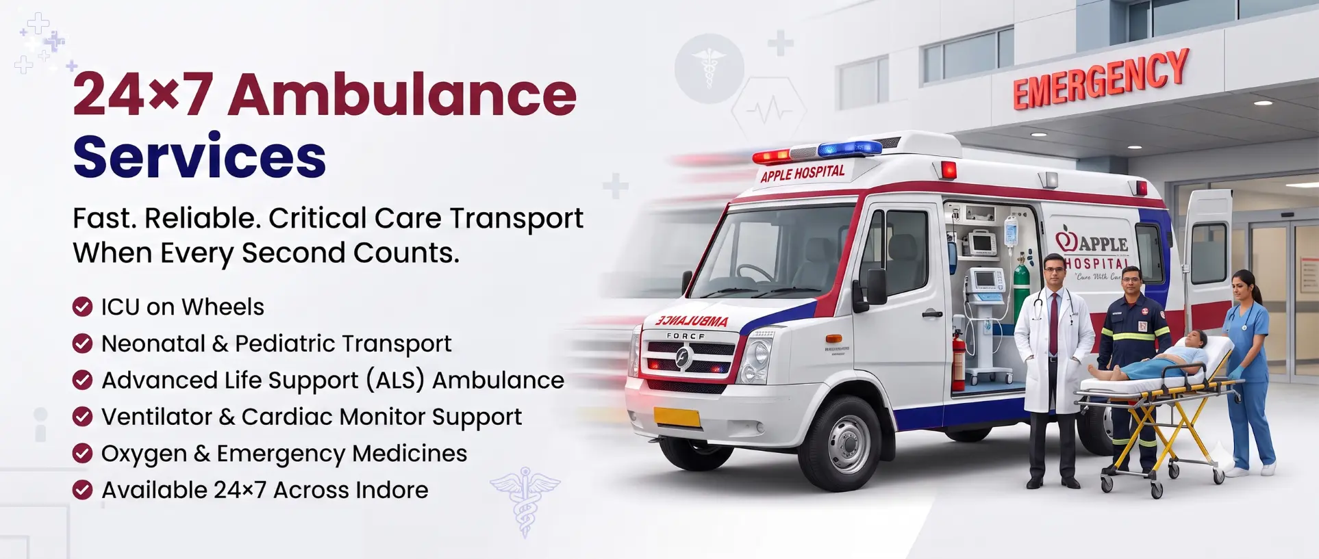 24×7 Ambulance Services