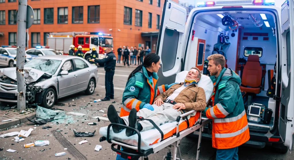 Accident Trauma Ambulance